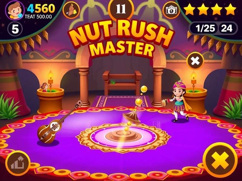 Nut Rush Master Indian festival event